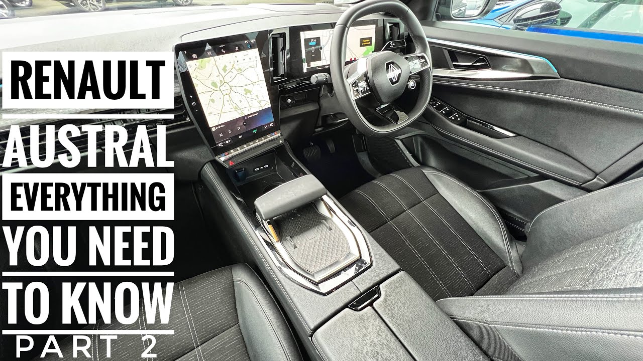 How to use the main features of the Renault Austral 2023-2025 and some tips PART TWO