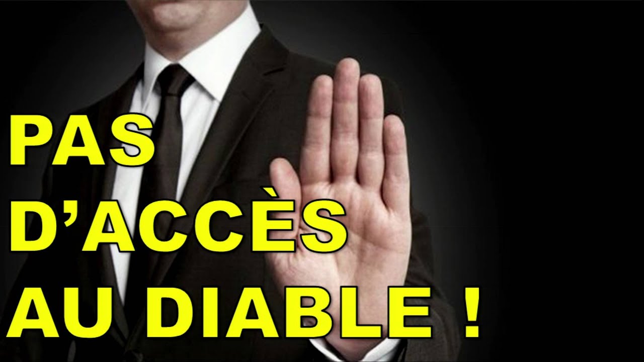 Pas d'accès au diable !