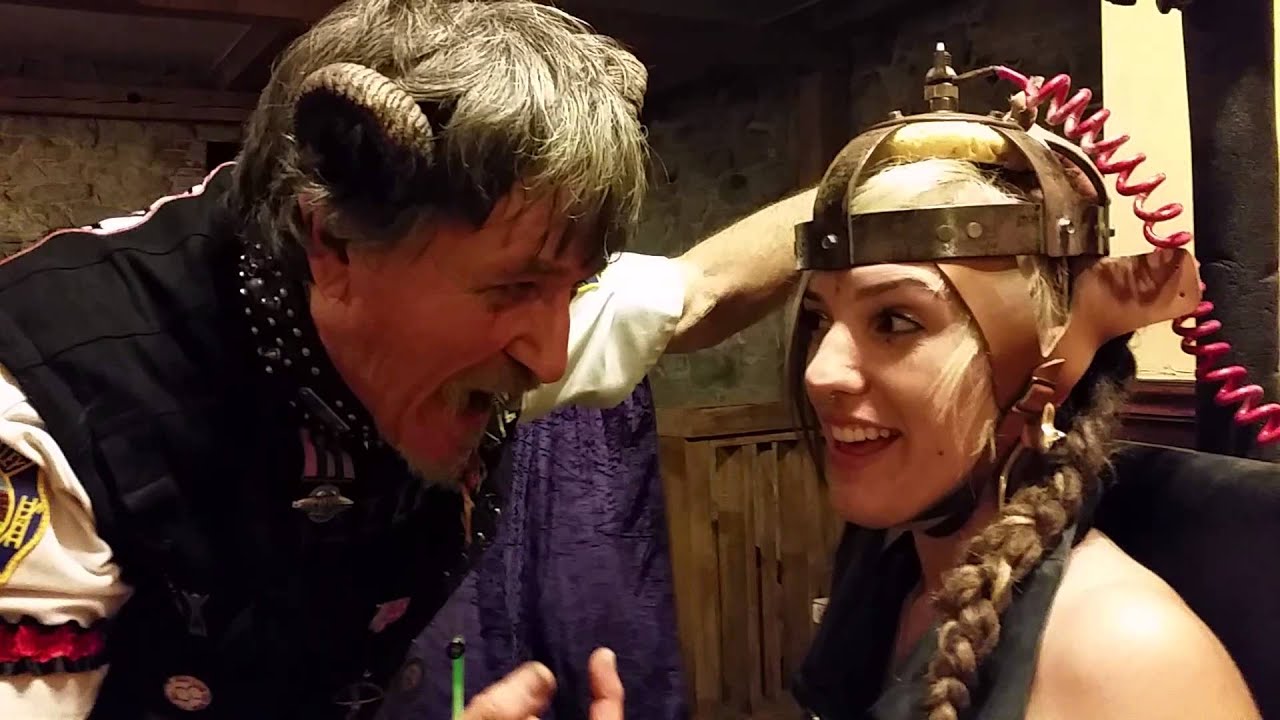 Todd Andrew Set Up Lindsay for Electric Chair at Gold Dust @ Stonehouse, 4/18/2015!!