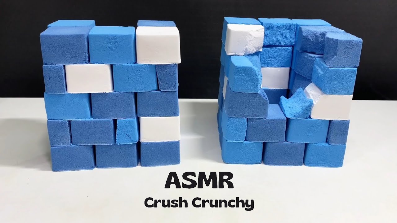 ASMR Baking Soda Broken Chimney #AsmrCrushCrunchy