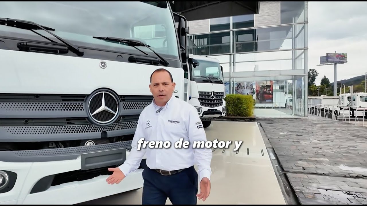 🚚👉🏻Uso freno de motor, freno de ahogo Mercedes-Benz Atego / Divemotor Colombia.🛡️🚛