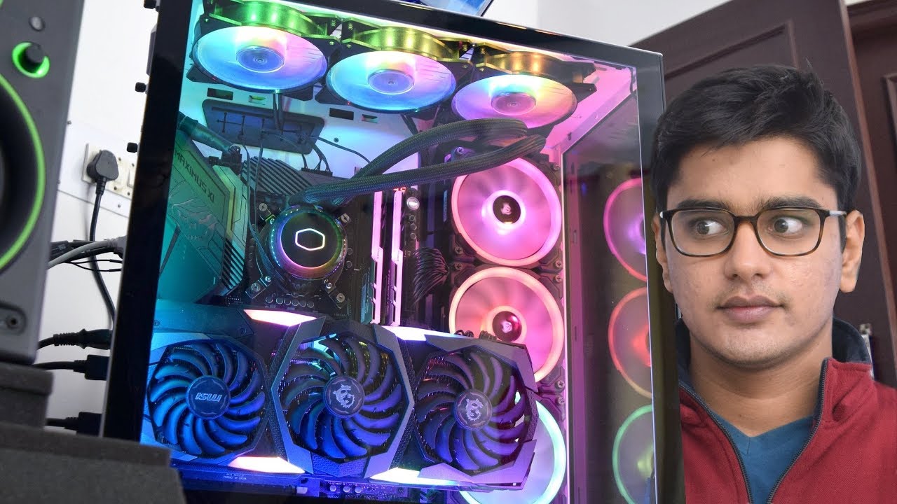 Building My EPIC 4K Gaming/Editing PC [2080 Ti // 9900K // Vertical GPU // Full A-RGB]