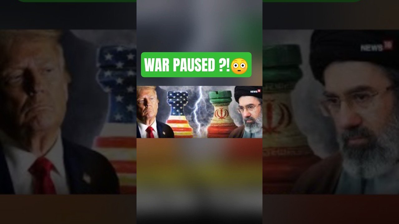 US&ndash;Iran War Paused?! 😳