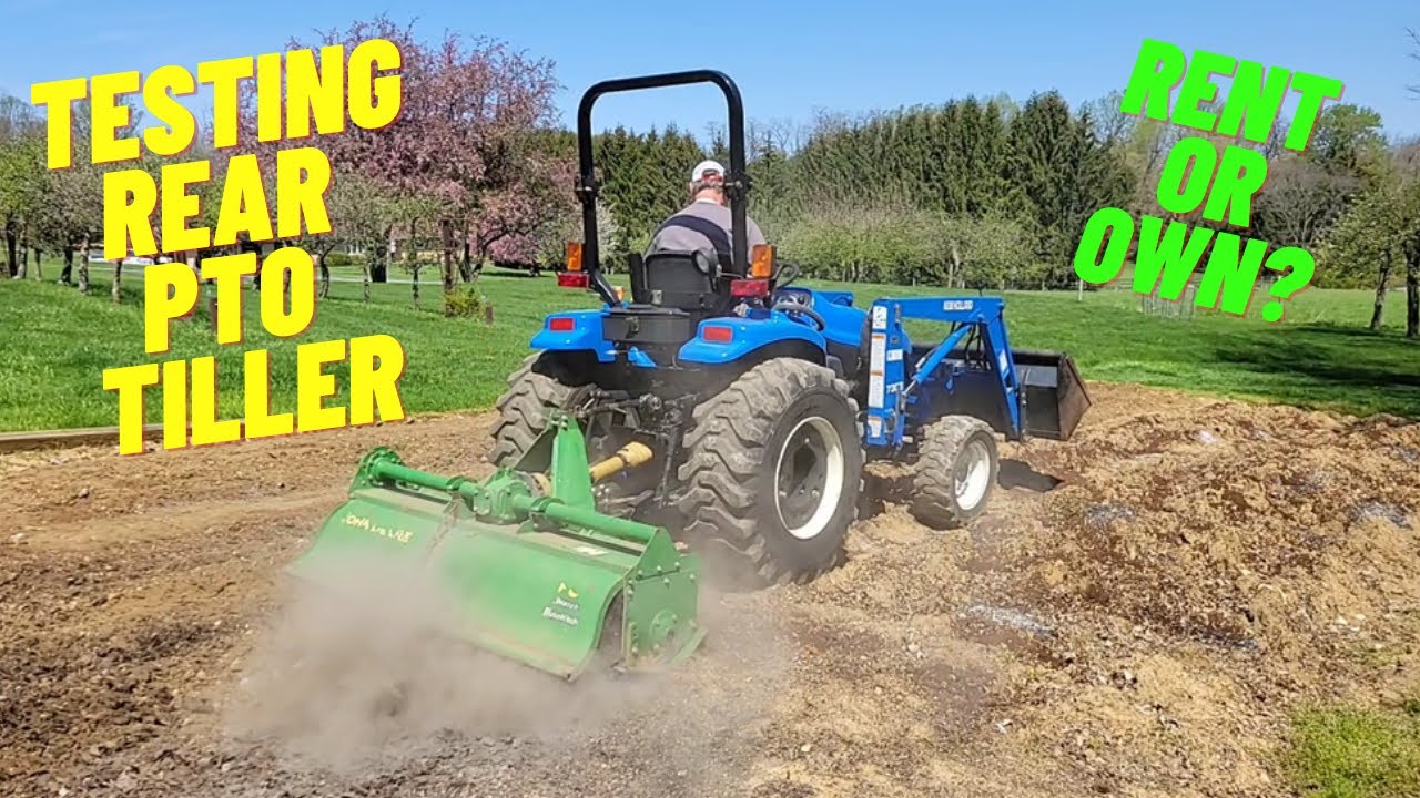 Rear PTO Tiller 