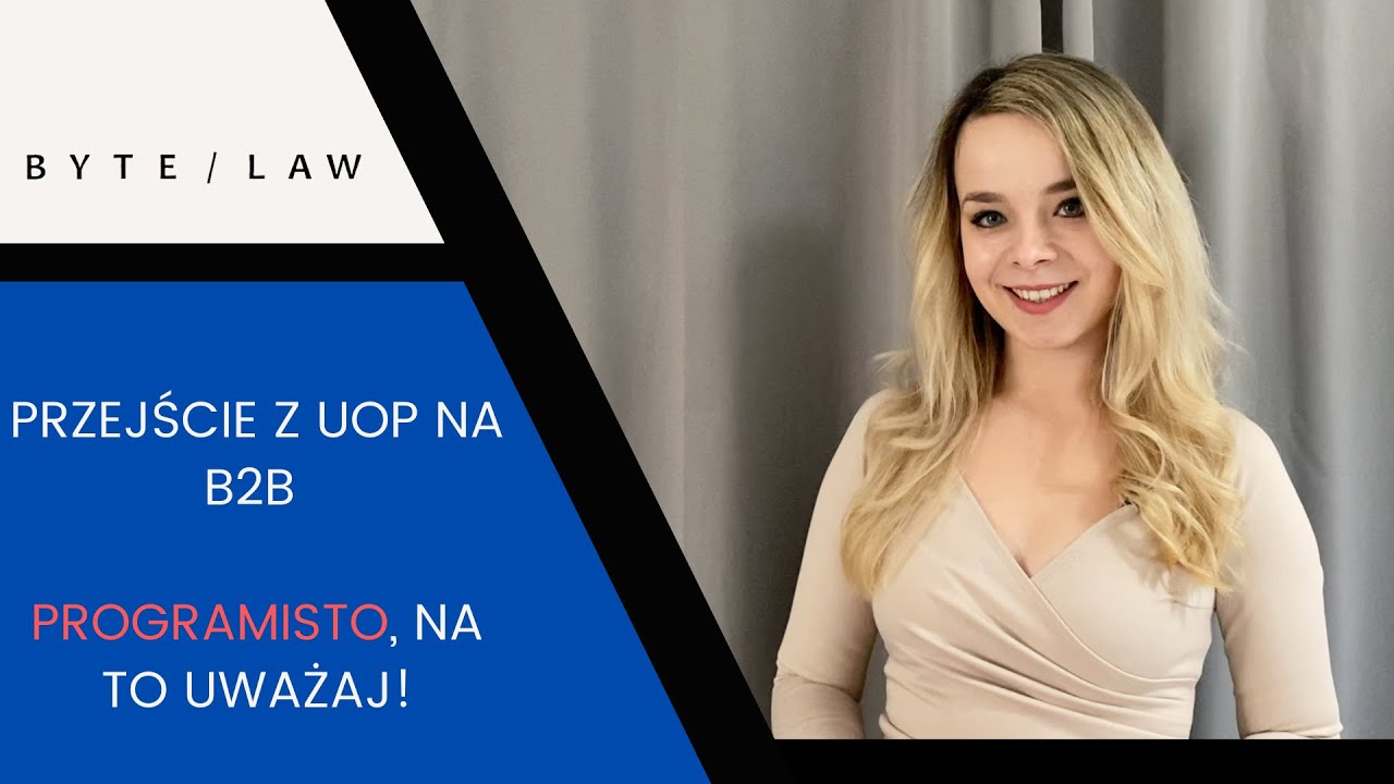 Przejście z umowy o pracę na b2b  - programisto, na to uważaj!