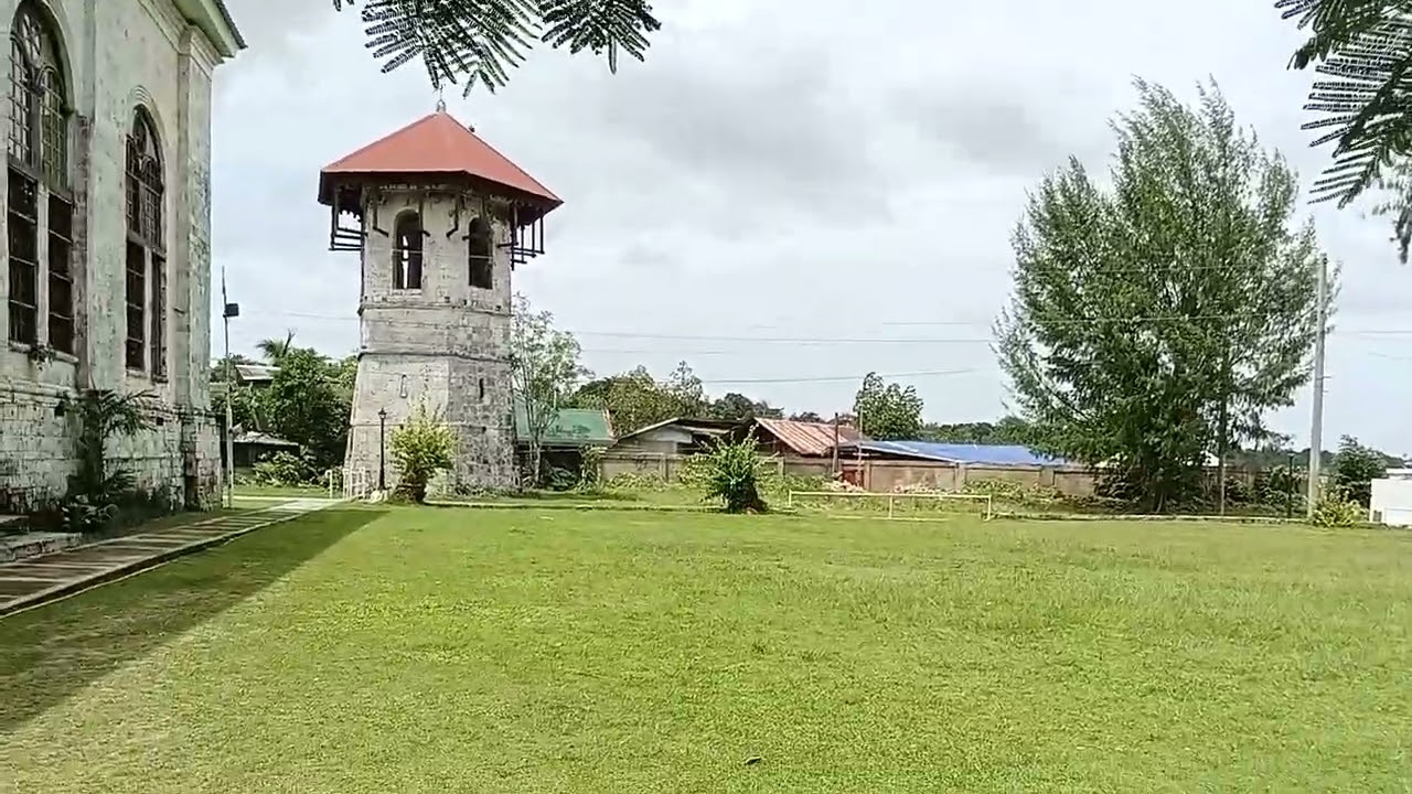 DAUIS CHURCH WALKING TOUR MAY MAGANDANG  SEA VIEW    PA SA LIKOD 