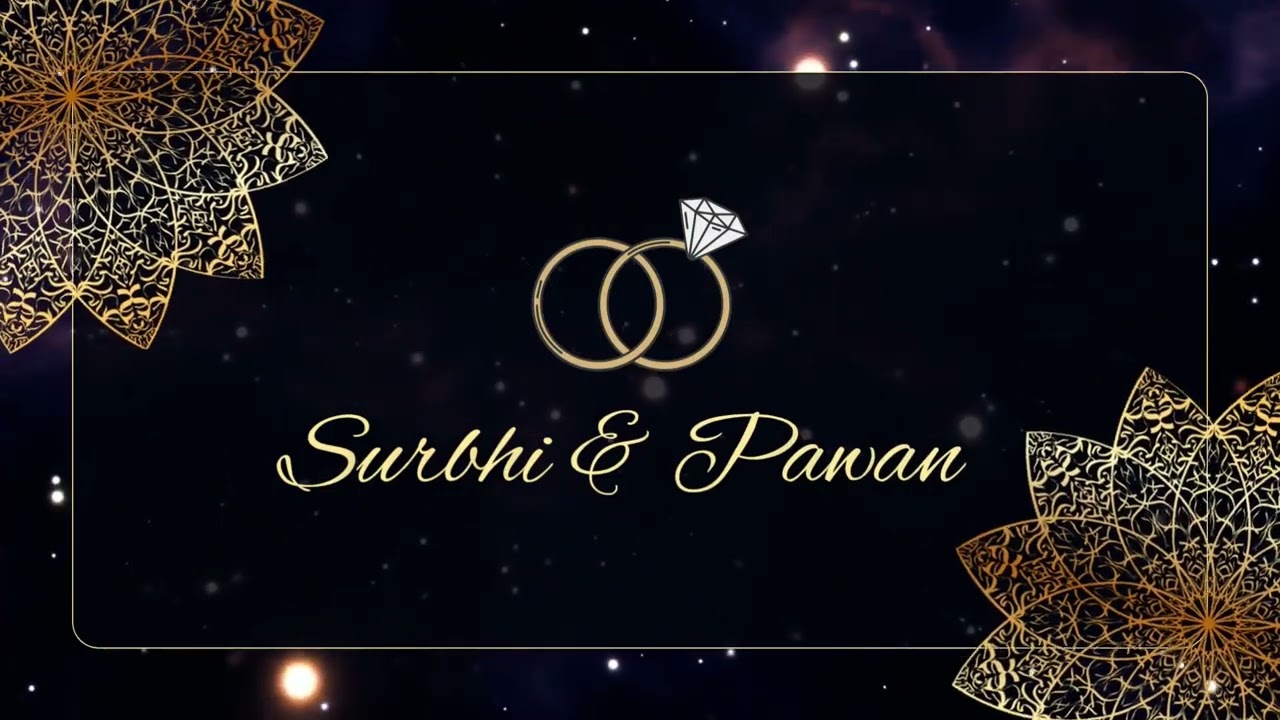 Ring ceremony invitation video editing 9370774582 |Best EngagementInvitation Video |Digital card