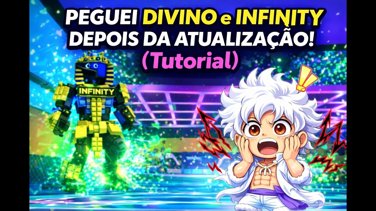 PEGUEI DIVINO e INFINITY DEPOIS DA ATUALIZAÇÃO! (Tutorial)