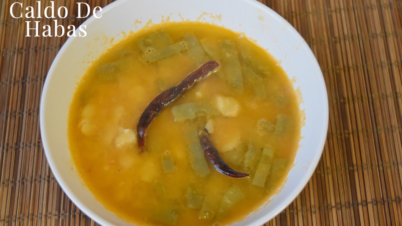 Caldo De Habas