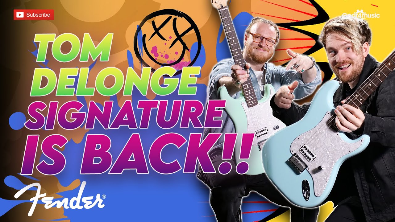 The Tom Delonge Signature guitar is back! | Gear4music Guitars
