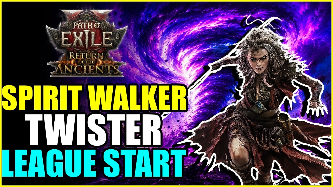 Path of Exile 2 | 6M DPS Twister Spirit Walker! More Upgrades Today! (PoE 2 0.5 Huntress)