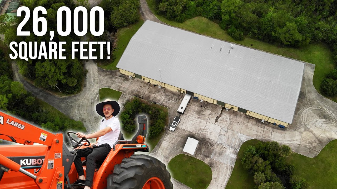 Exploring the Biggest Building at the LZ Compound (Lifts, Equipment, Paint Booth and More!)