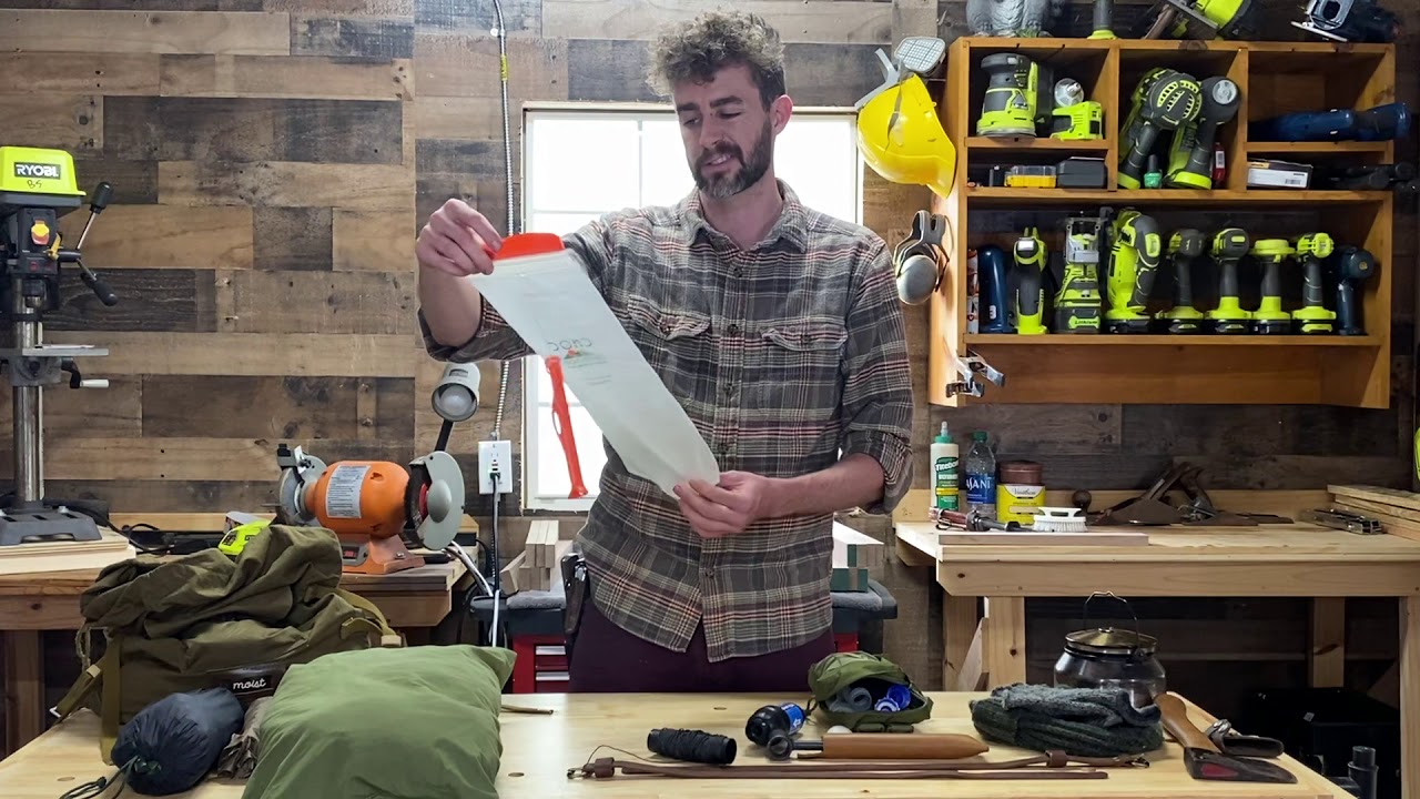 Plash Palatka, Veshmeshok, Bushcraft gear load out break down