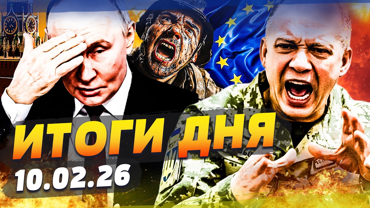 ⚡ЕВРОПА НАКИНУЛАСЬ НА РФ: В ЭТИ МИНУТЫ! СМЕРТЕЛЬНЫЙ УДАР! ВСУ ПОЛУЧИЛИ МЕГАОРУЖИЕ ИТОГИ ЗА 10.02.26