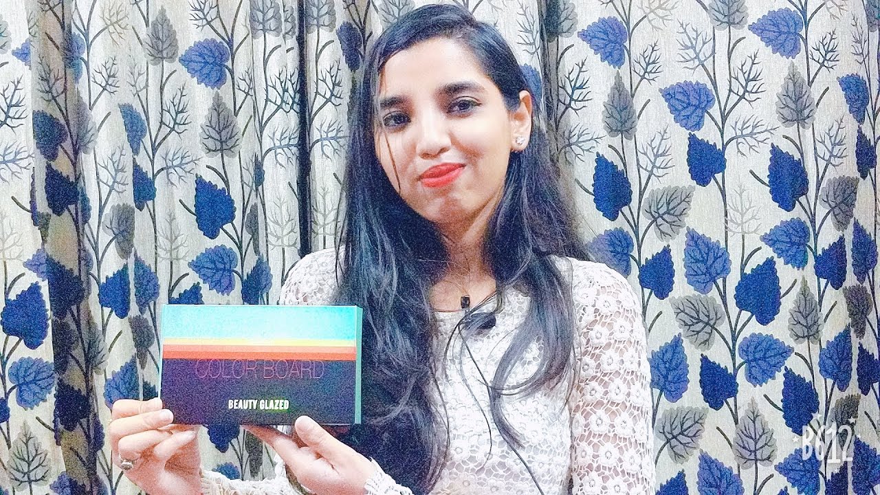 Honest Review Beauty Glazed Color Board 60 Eye shadow Palette.