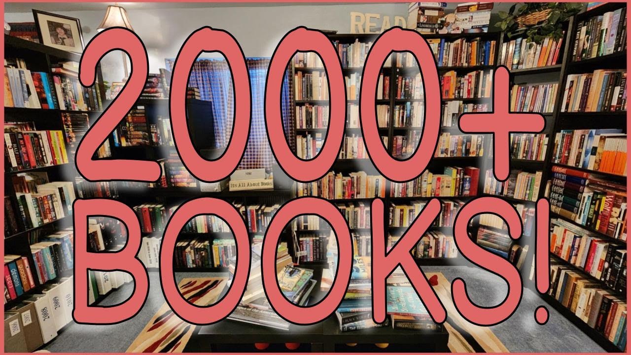 Join me for the most chaotic BOOK SHELF TOUR!