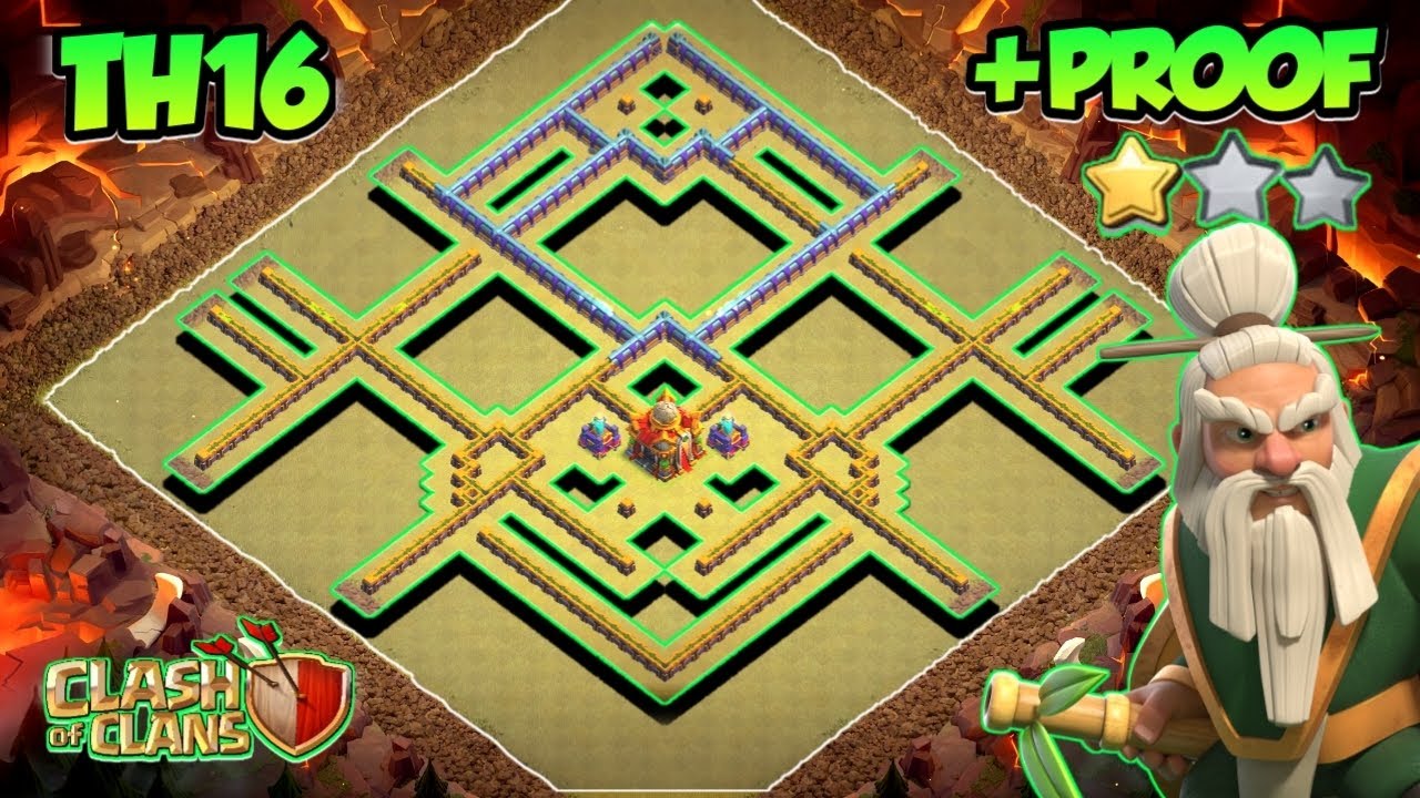 NEW TH16 WAR & CWL BASE WITH LINK + REPLAY PROOF | NEW TH16 LEGEND BASE ANTI 3 STAR | CLASH OF CLANS
