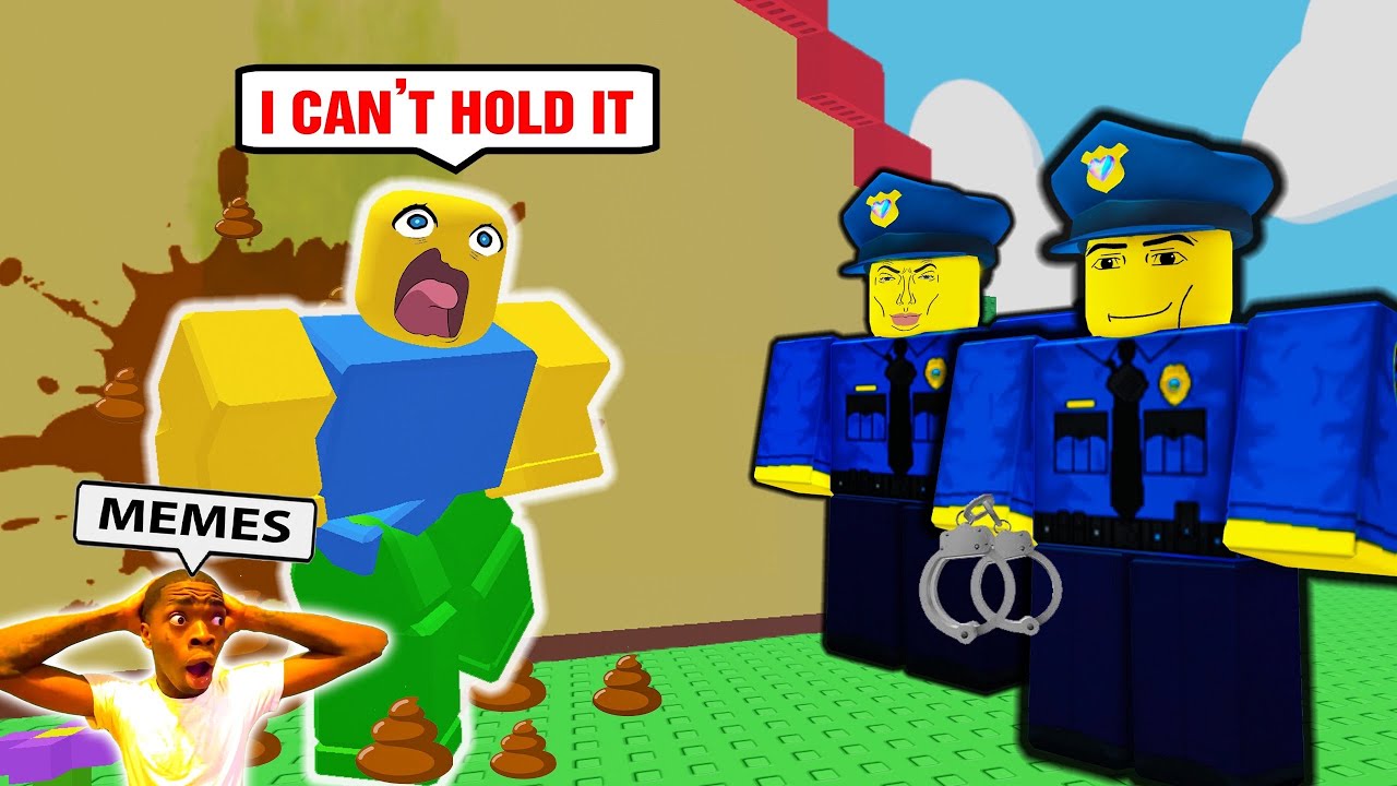 ROBLOX Need More Poop 💩💩💩 Funny Moments | Roblox Bacon Strong Skip School