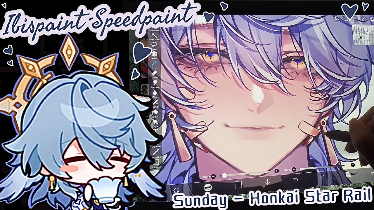 ♥[Ibis Speedpaint] SUNDAY - Honkai Star Rail