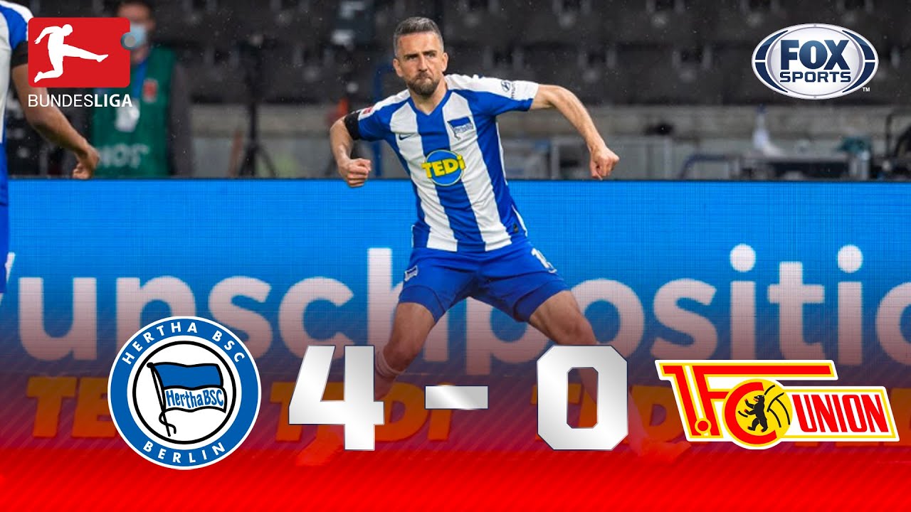 Hertha Berlin - Union Berlin [4-0] | GOLES | Jornada 27 | Bundesliga