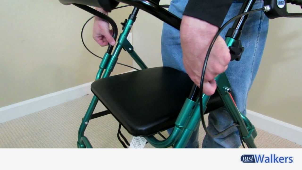 Just Walkers: Lumex Walkabout Lite Rollator