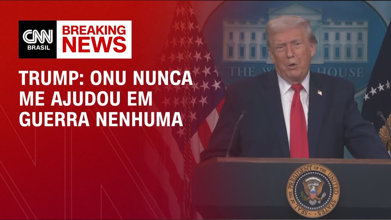 ONU nunca me ajudou em guerra nenhuma, diz Donald Trump | CNN 360º