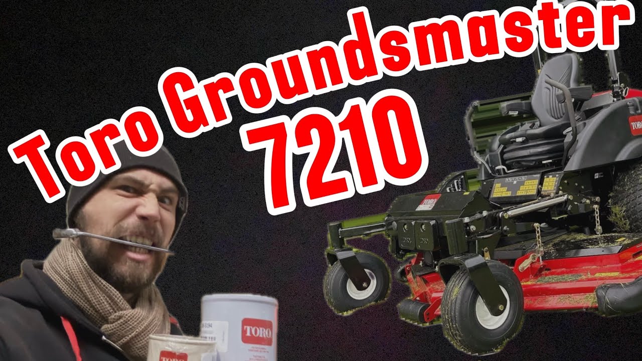 Entretien Toro Groundsmaster 7210