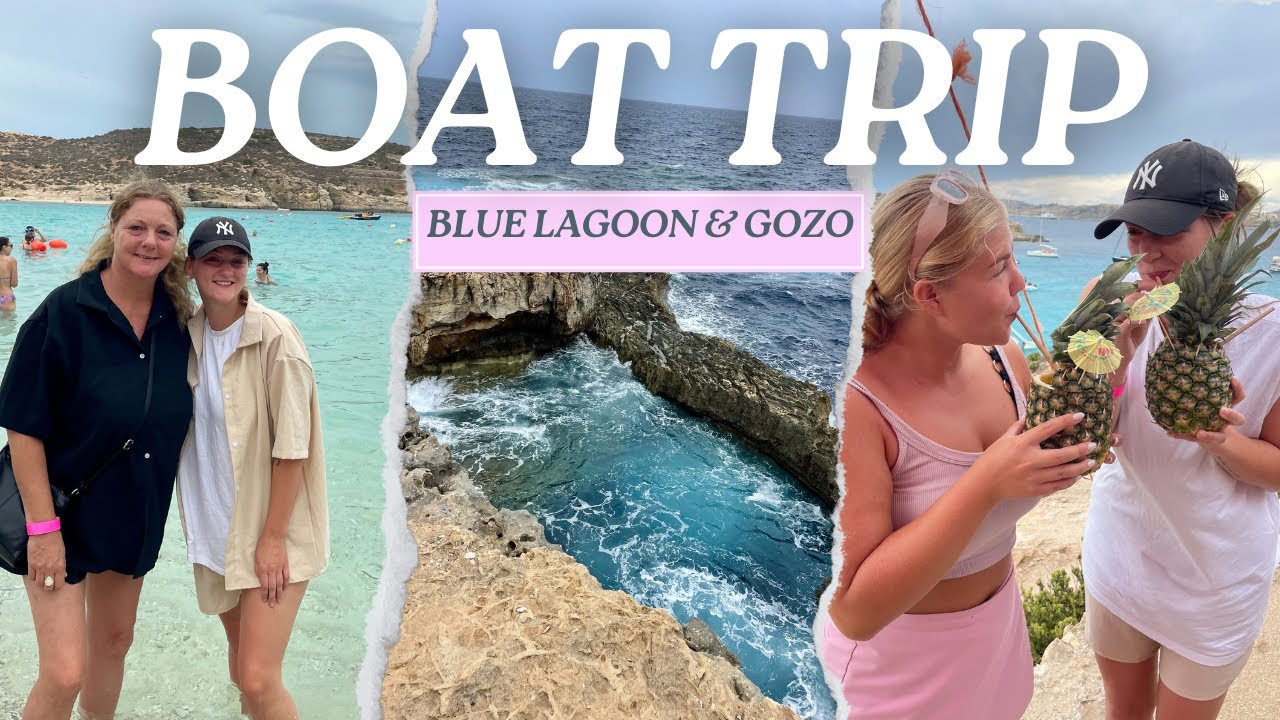 You can't miss THIS boat tour in Malta | Comino (Blue Lagoon), Gozo & Crystal Lagoon