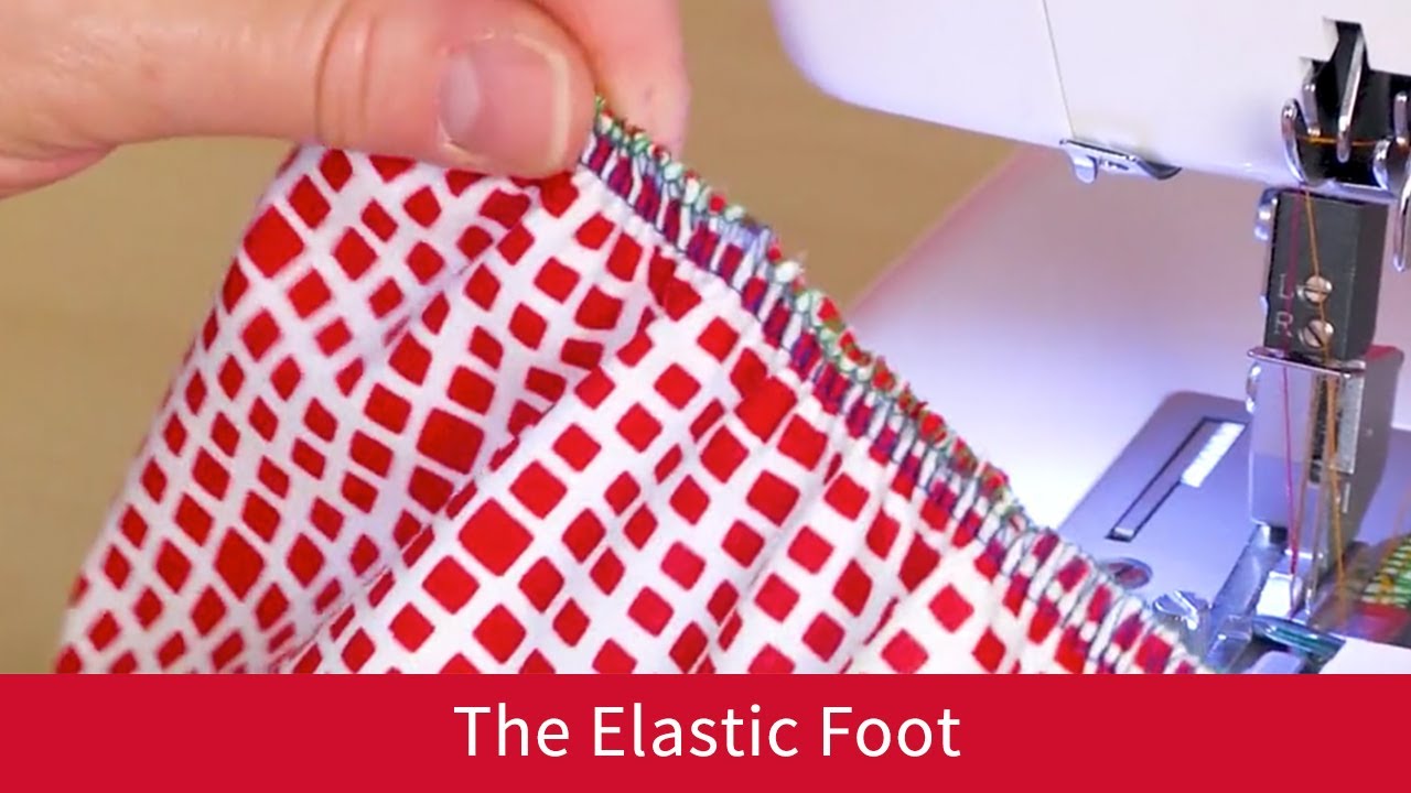 How to Use the Elastic Foot on the Baby Lock Vibrant