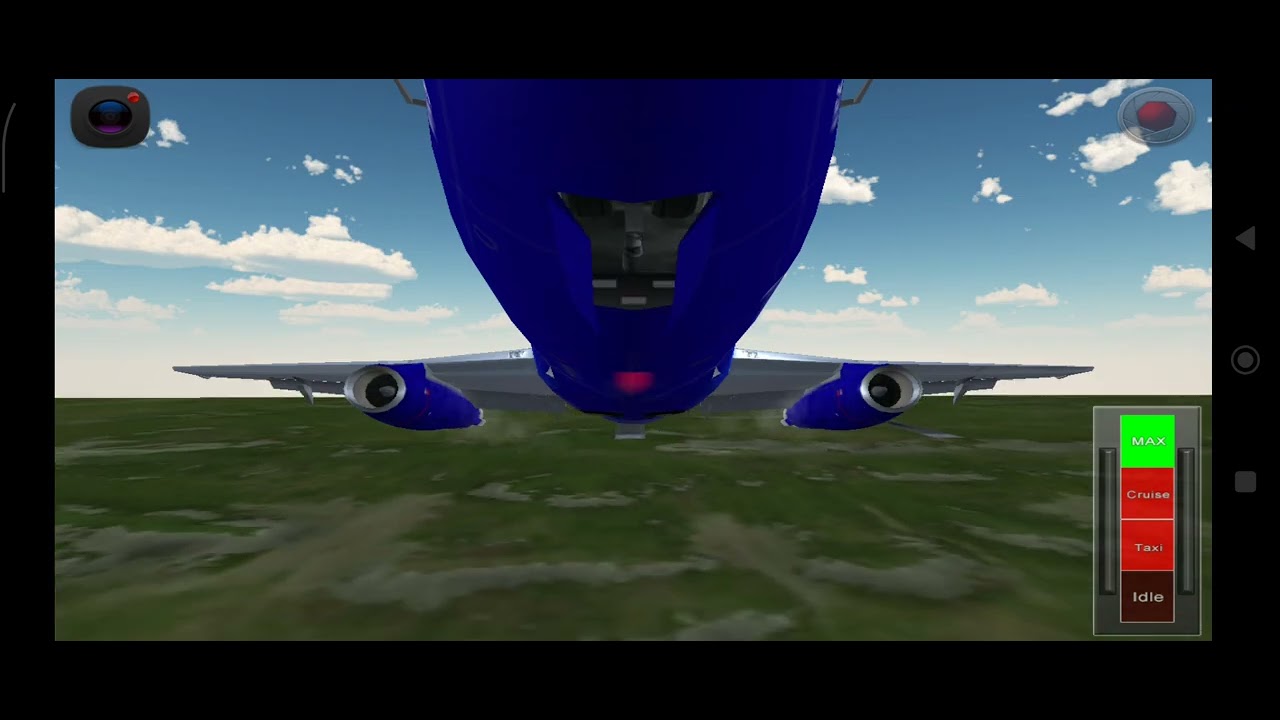 Flight 787 advanced takeoff and landing 💀 full video part 1