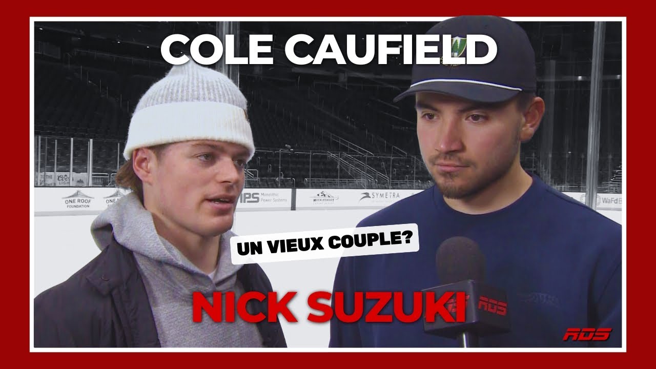 Caufield et Suzuki sont toujours ensemble, surtout sur la route avec le Canadien
