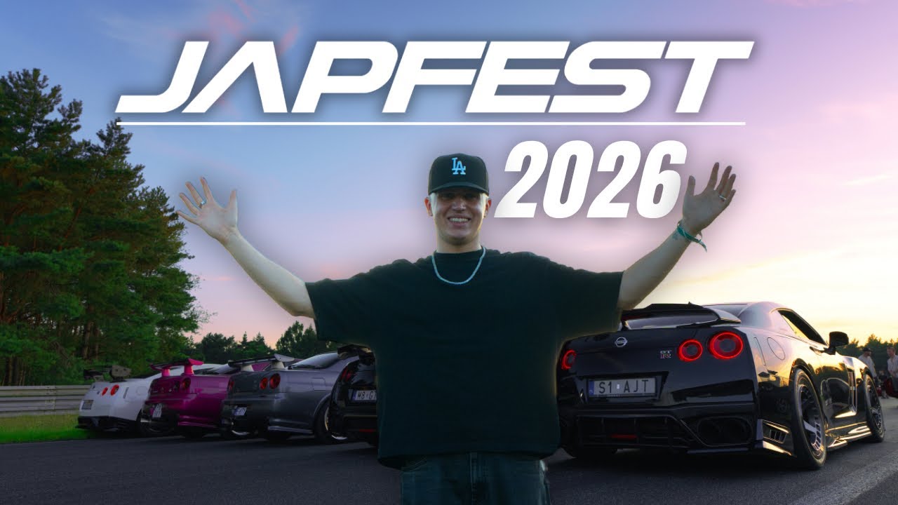 NAJWIĘKSZY zlot JAPOŃSKICH AUT w EUROPIE! | JAPFEST 2026
