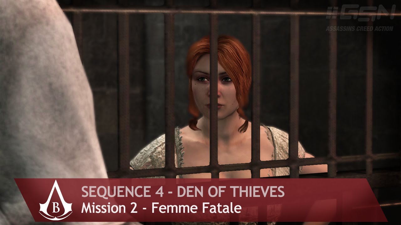 Assassin's Creed: Brotherhood - Sequence 4 - Mission 2 - Femme Fatale (100% Sync)