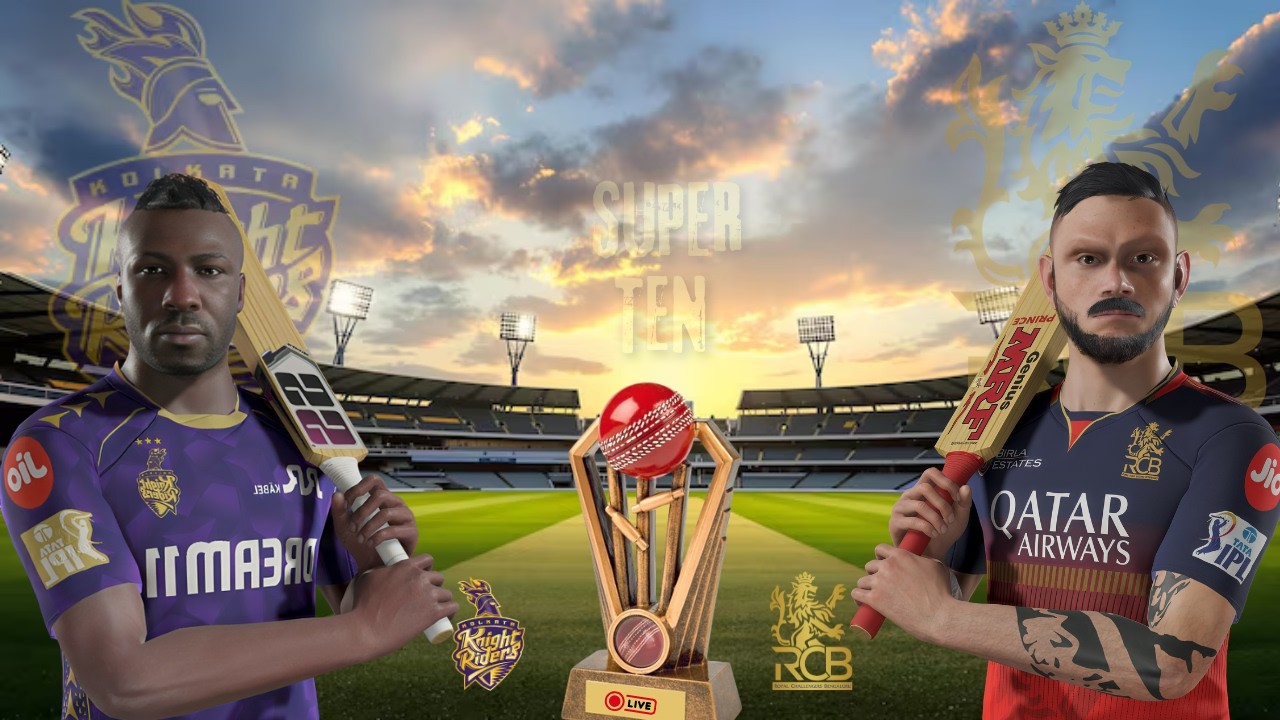 RCB VS KKR | SUPER TEN