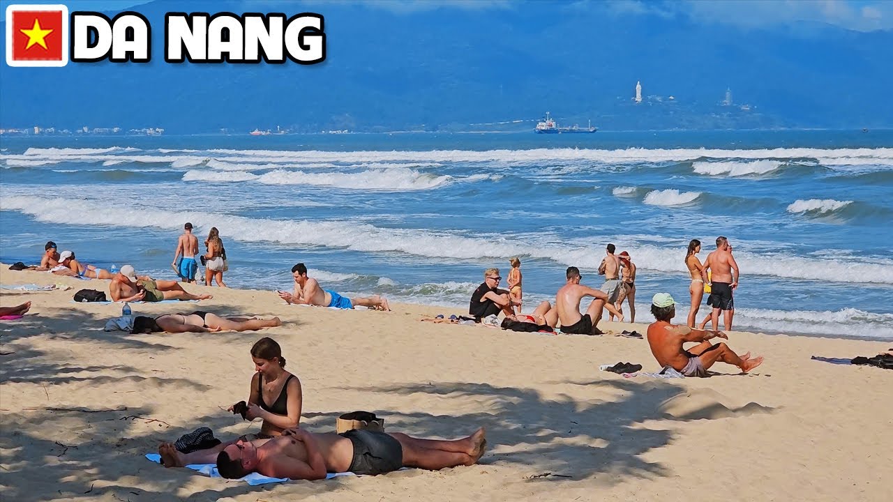 VIETNAM DA NANG Promenade & Beach Walking Tour - My Khe Beach At 2 PM 5th Feb 2026