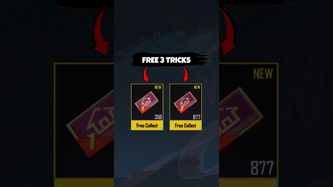 Top 3 Tricks Get Room Card BGMI 😋😋