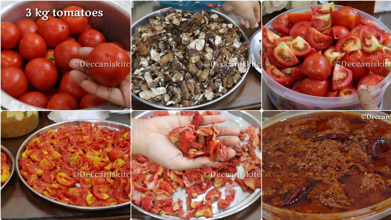 3 kgTamatar ka Achaar/ Dhoop mein sukhaye jane wala Tamatar ka Achaar/Tamata Pachadi/Tomato Pickle