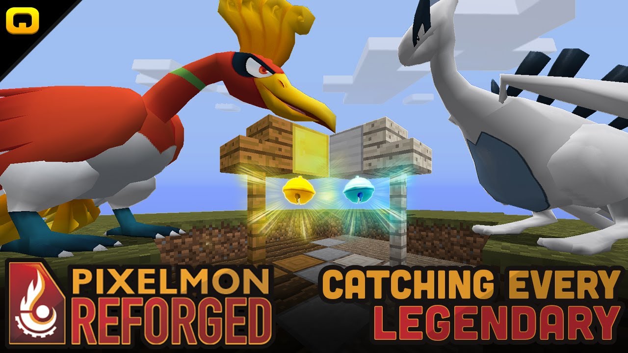 Ho-Oh and Lugia spawn at our house!! | Pixelmon Reforged Guide