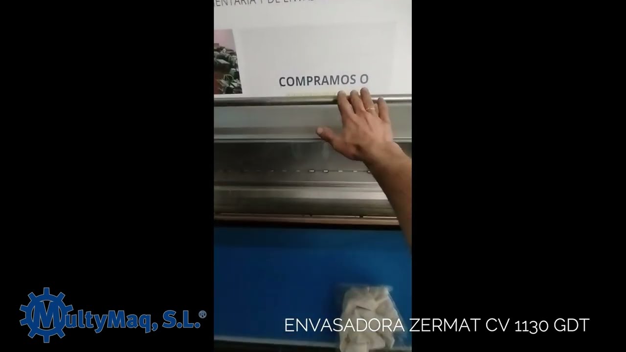 ENVASADORA ZERMAT CV 1130 GDT - MULTYMAQ MAQUINARIA S.L
