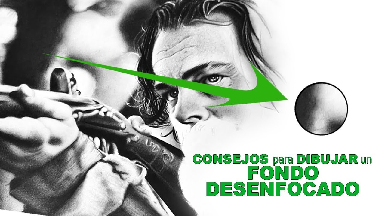 Como dibujar un fondo desenfocado a lapiz - CONSEJOS PARA PRINCIPIANTE