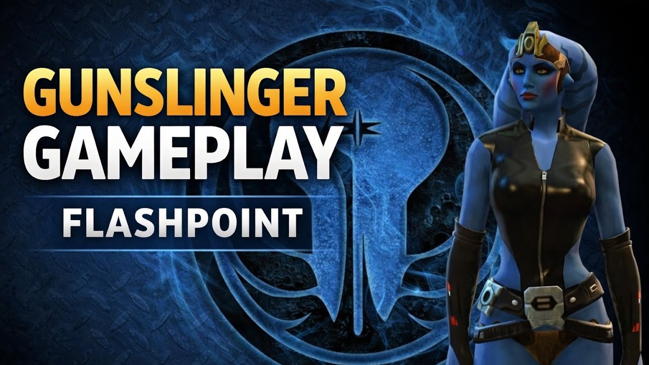 Star Wars™  The Old Republic™ : Flashpoint Gunslinger Gameplay