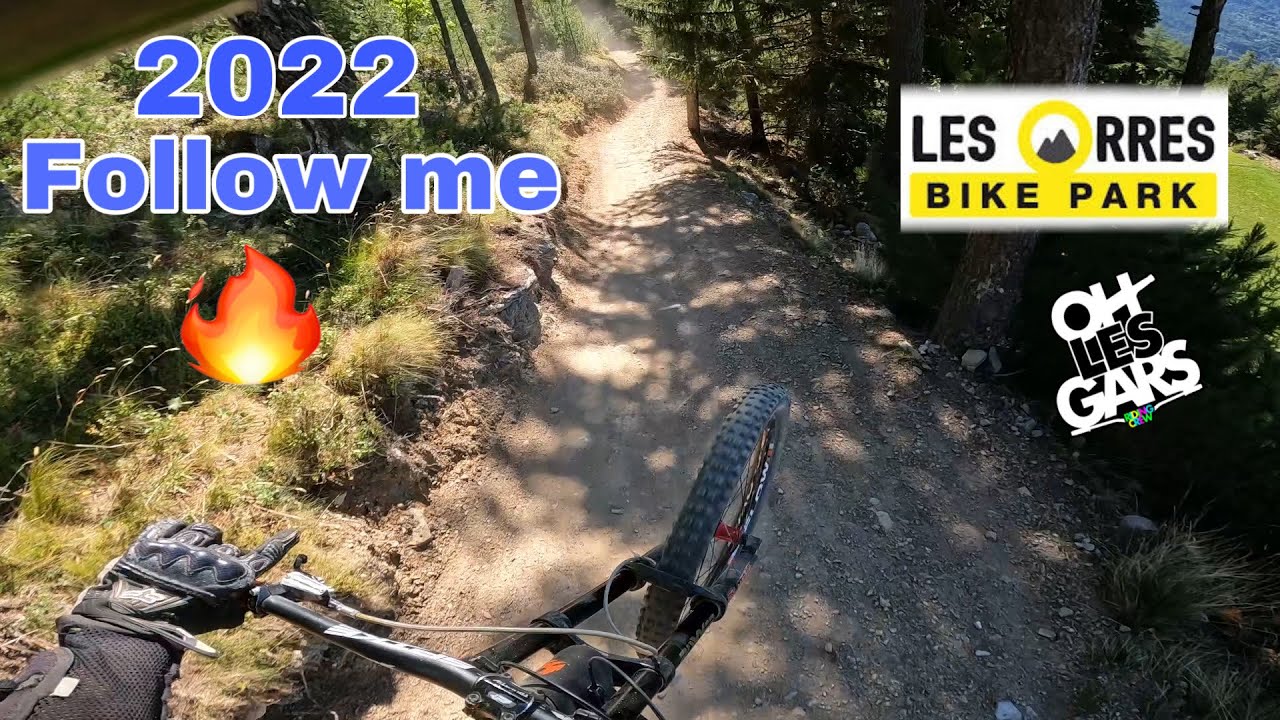 vtt dh la follow me 2022 // les orres bike park