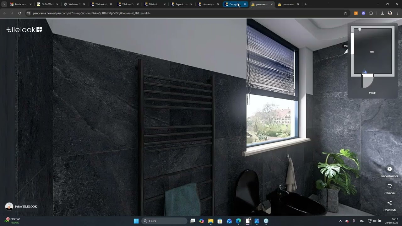 Webinar Tilelook 3D Home 28/10/2025 - Progettare un bagno