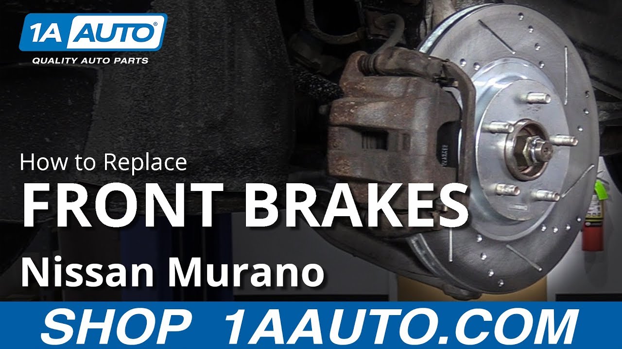 How to Replace Front Brakes 09-14 Nissan Murano