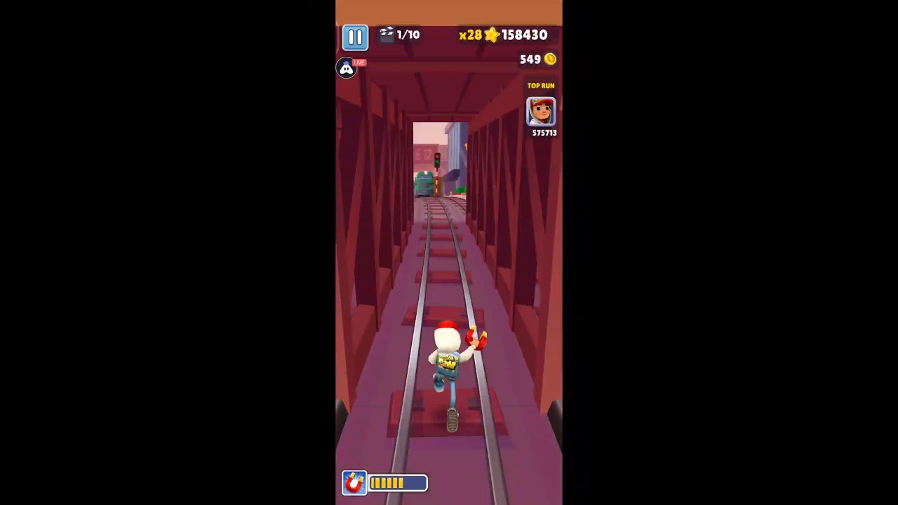 SUBWAY SURFERS BEATING RECORDS