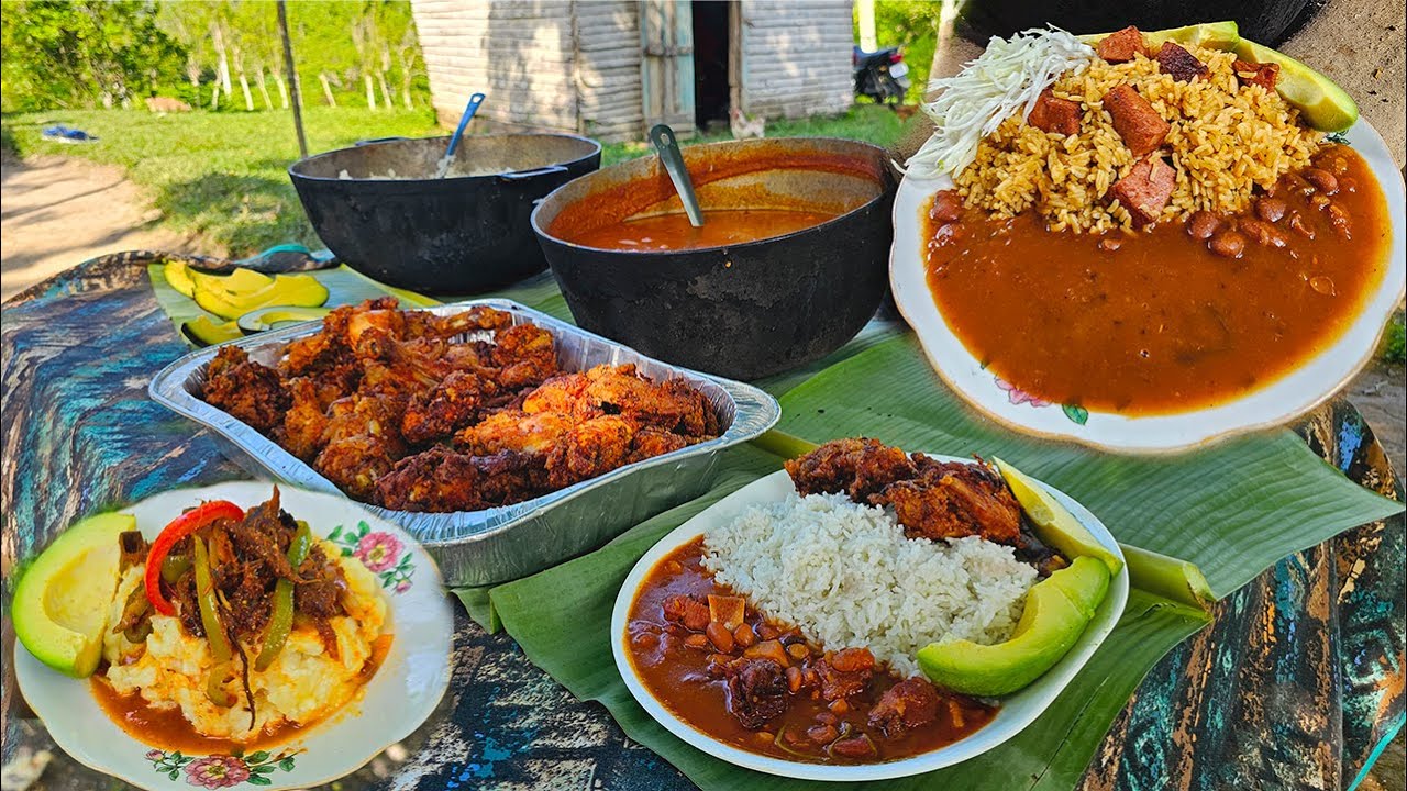 COMIDAS TÍPICAS de los campos TRADICIONALES. La vida en el campo