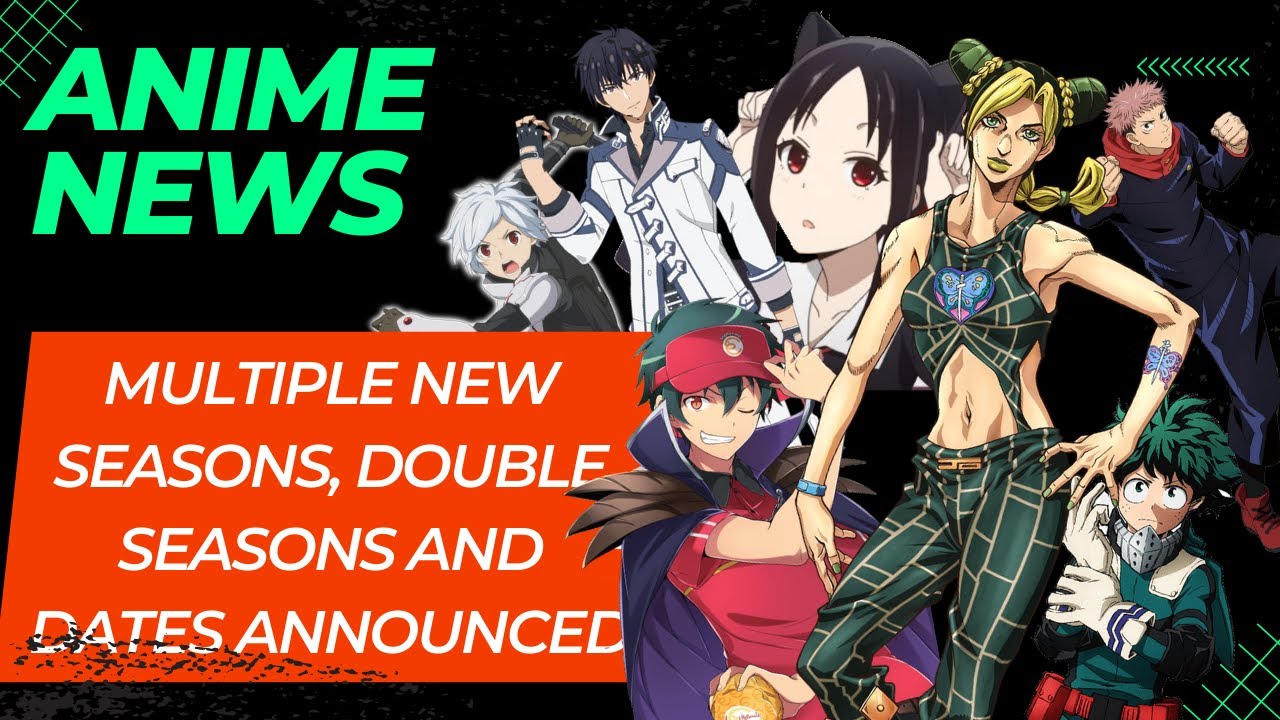 JoJo Part 6 Final Season Start, Jujutsu Kaisen & My Hero get a Double Season and More | Anime News