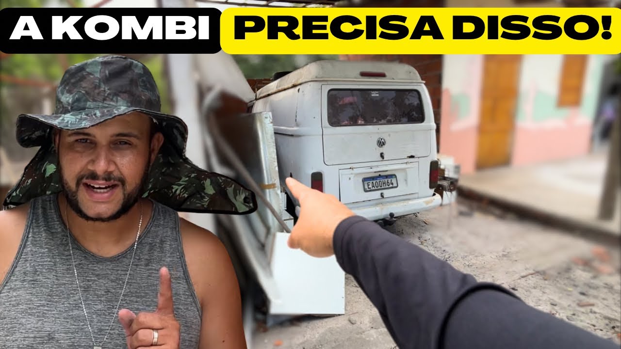 Fui OBRIGADO a fazer isso para REFORMAR A KOMBI