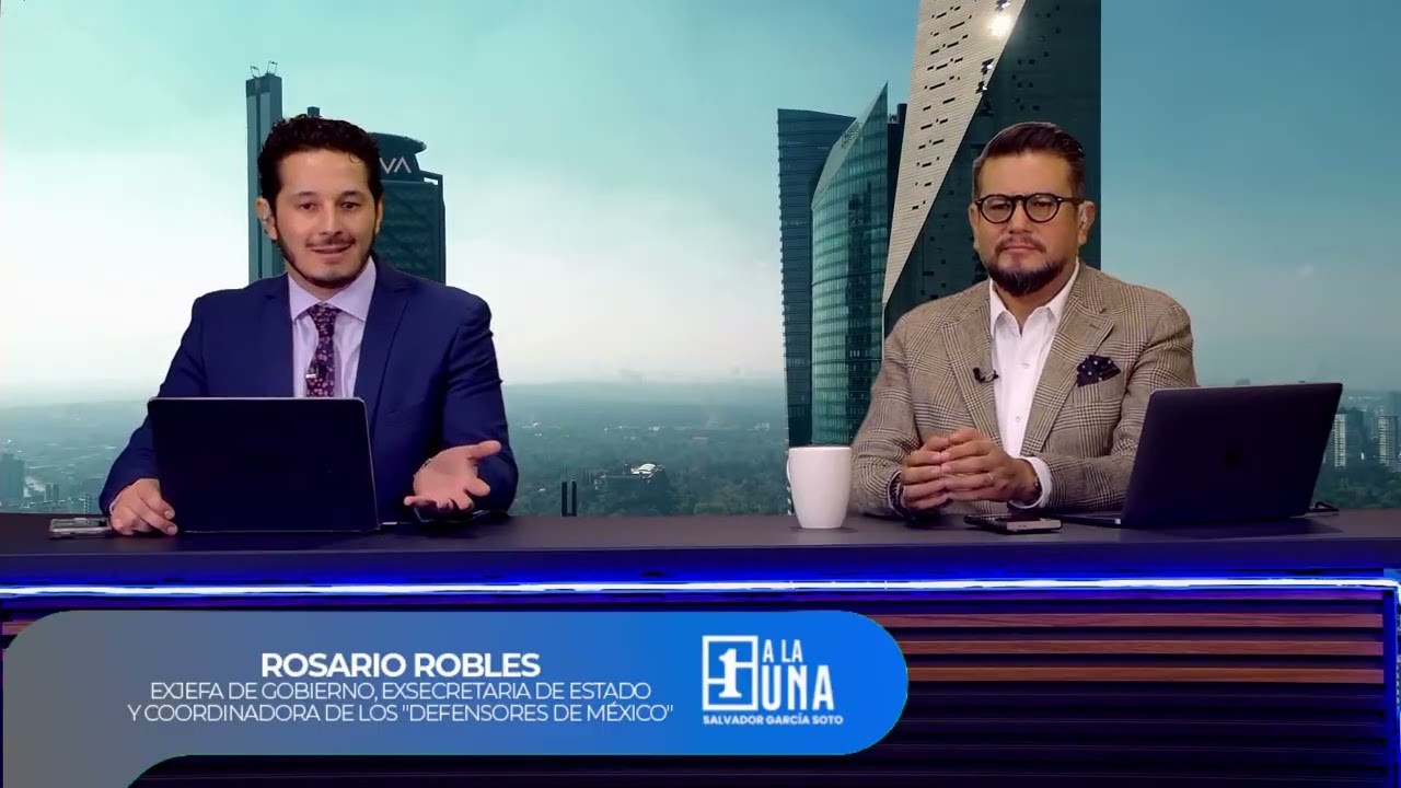 El PRI abrió la puerta para defender a México: Rosario Robles | #EntrevistasALaUna