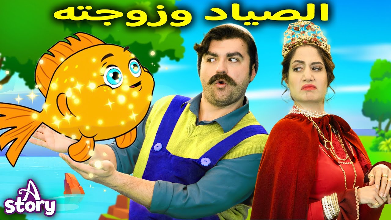 الصياد وزوجته | قصص اطفال عربية | A Story Arabic